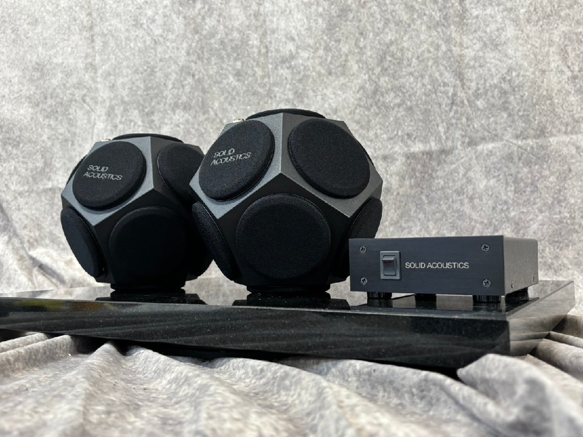 中古】SOLID ACOUSTICS ソリッドアコースティックス 12面体スピーカー