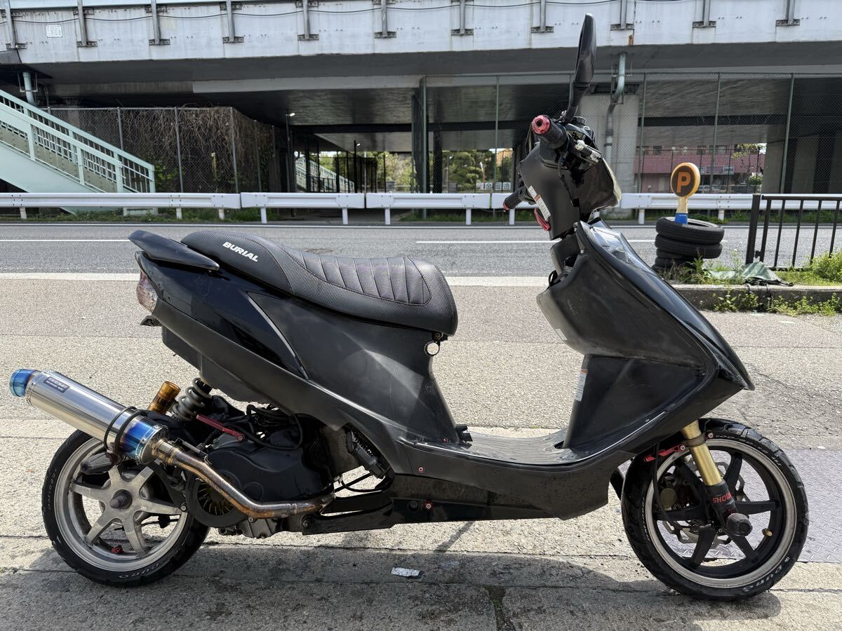 中古】マグザム SG17 ロンホイ 前後ローダウン 自賠責29年1月までの