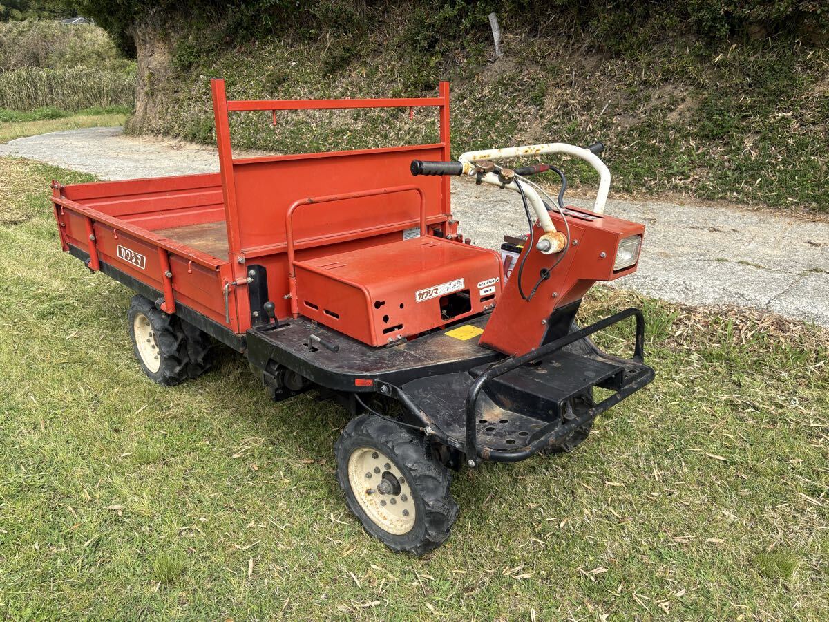 中古】カワシマ 三輪運搬車/トップカーSC790B 6ps 美品 引取限定 広島