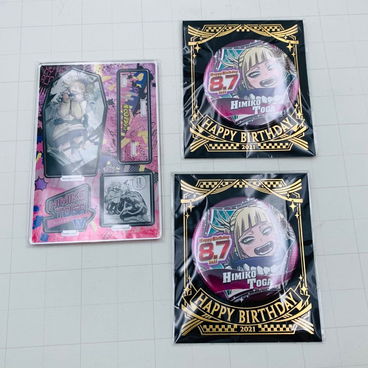新品】【即決 有1】ジャンプショップステッカー☆八百万百☆誕生日☆9