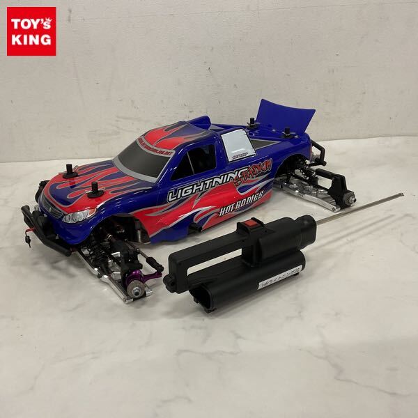 やや傷や汚れあり】HPI RS4 PRO3 ホットボディーズ カーボンシャーシ