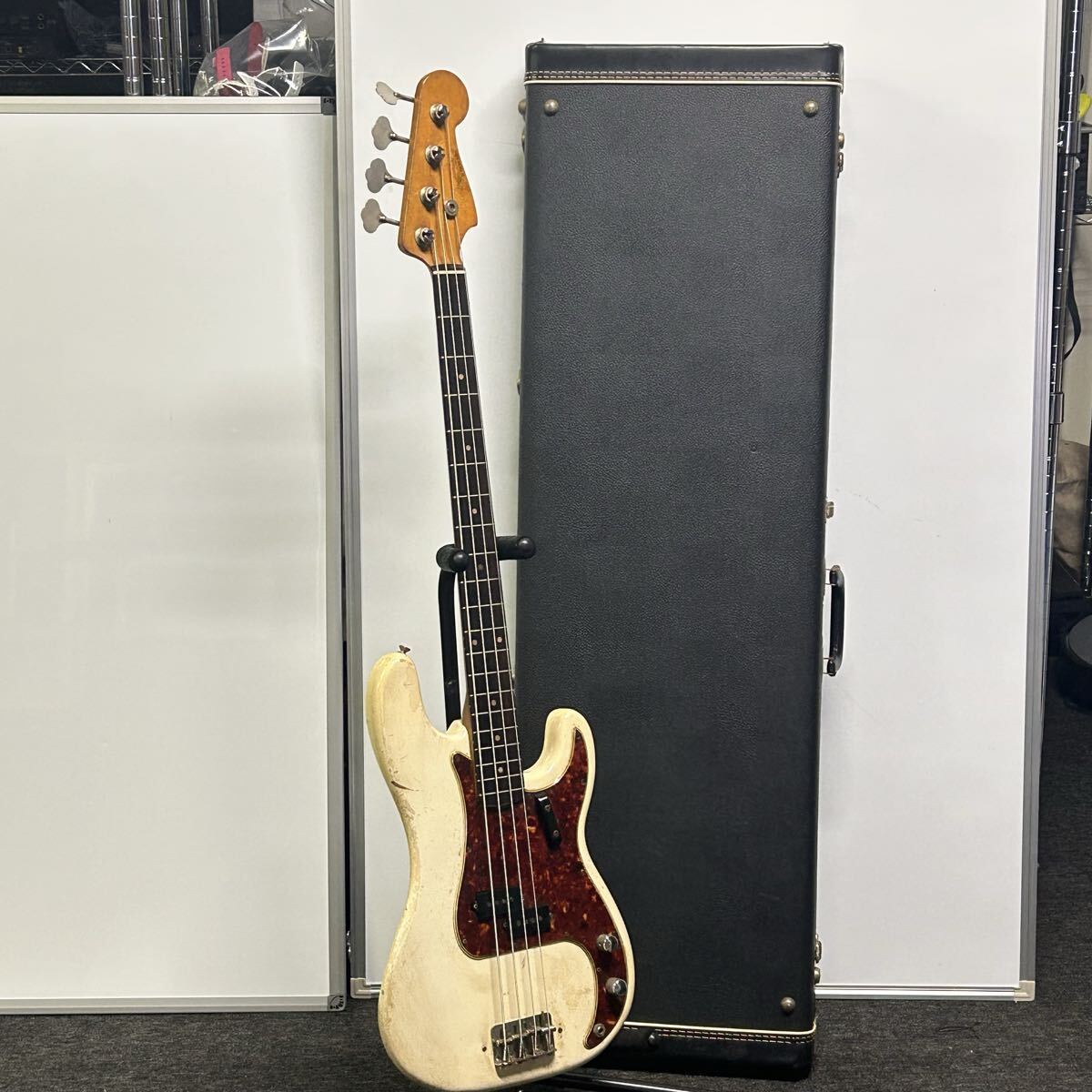中古】○ Bacchus プレシジョンベース メタリックピンク 良品 バッカス
