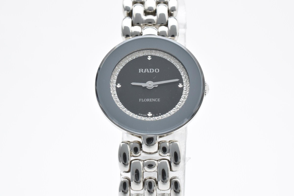 稼動品 RADO ラドー フローレンス コンビカラー 腕時計 ラウンド 