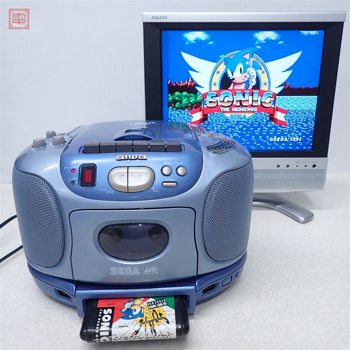 中古】○aiwa アイワ ラジカセ NO.CS-120 AM/FMの落札情報詳細 - Yahoo