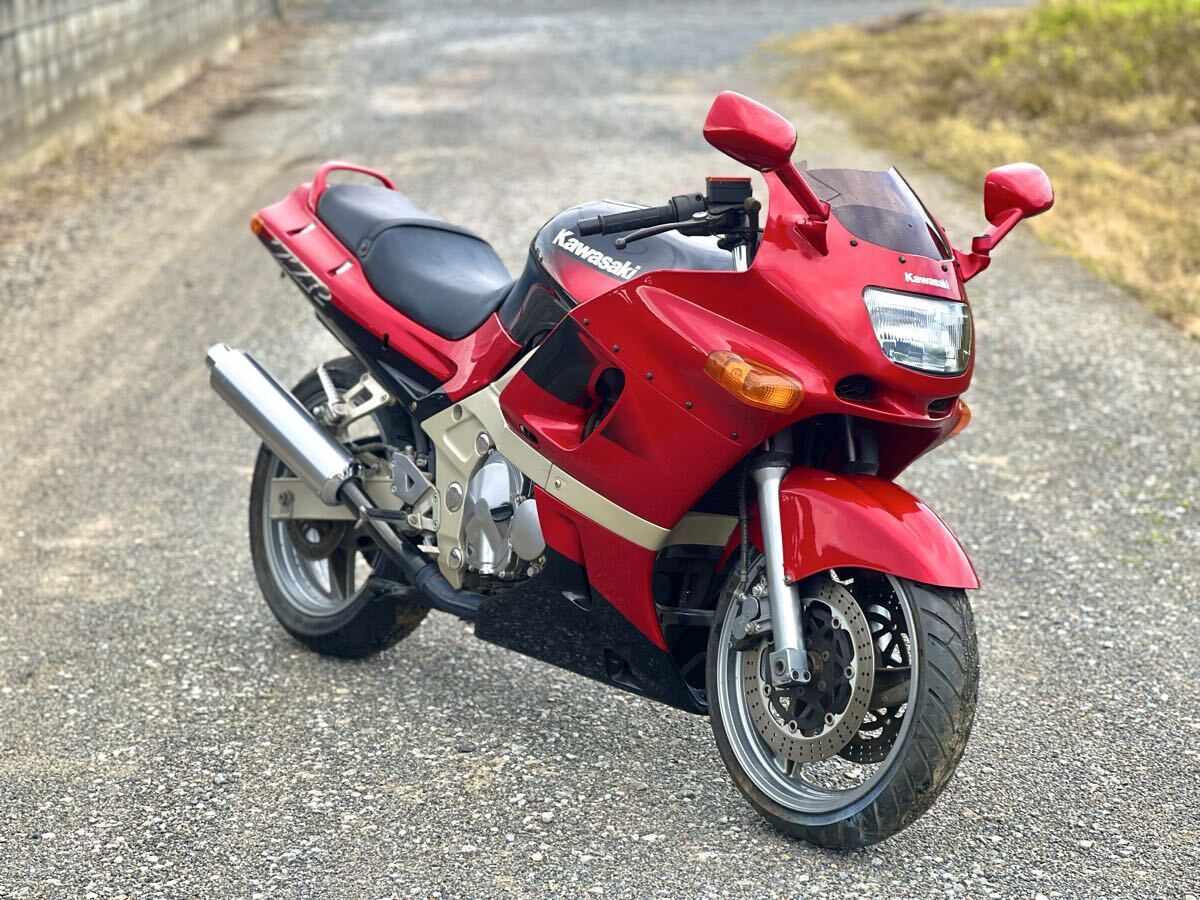 美品 GPZ400R 車検令和2年8月まで！珍しい赤白！の落札情報詳細 - Yahoo
