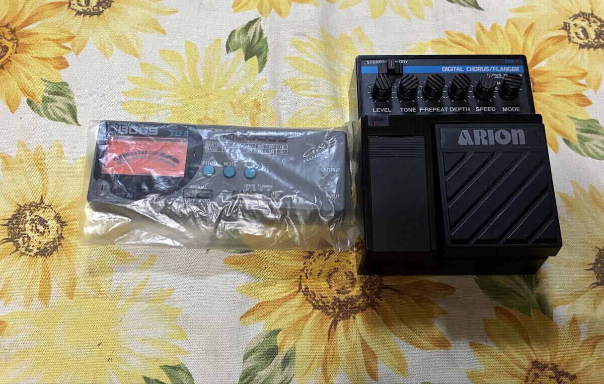 ARION DCF-1 DIGITAL CHORUS/FLANGER 80年代のレアなエフェクター 日本
