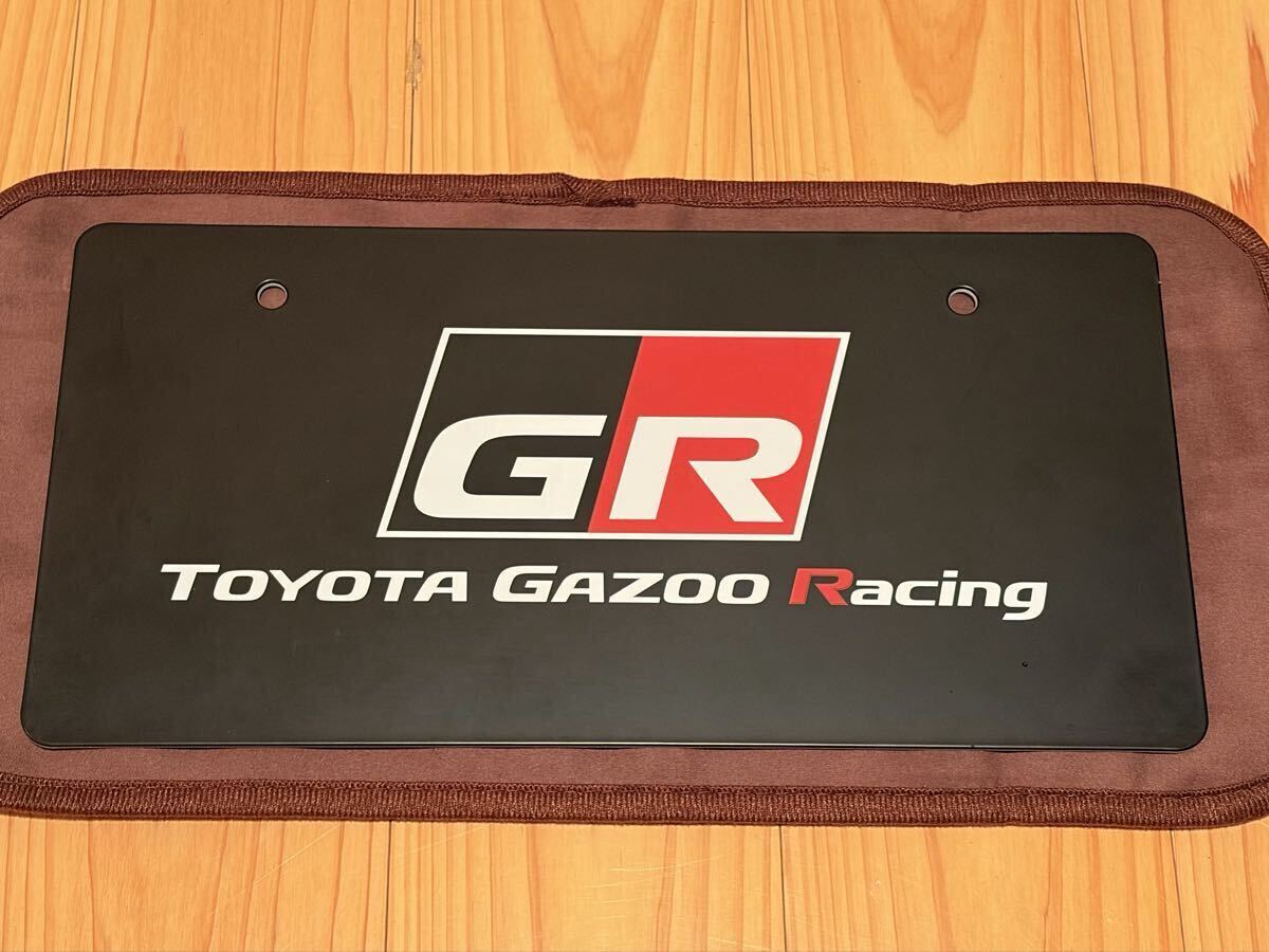 新品】【新品・非売品】トヨタ GAZOO Racing 飾りナンバー