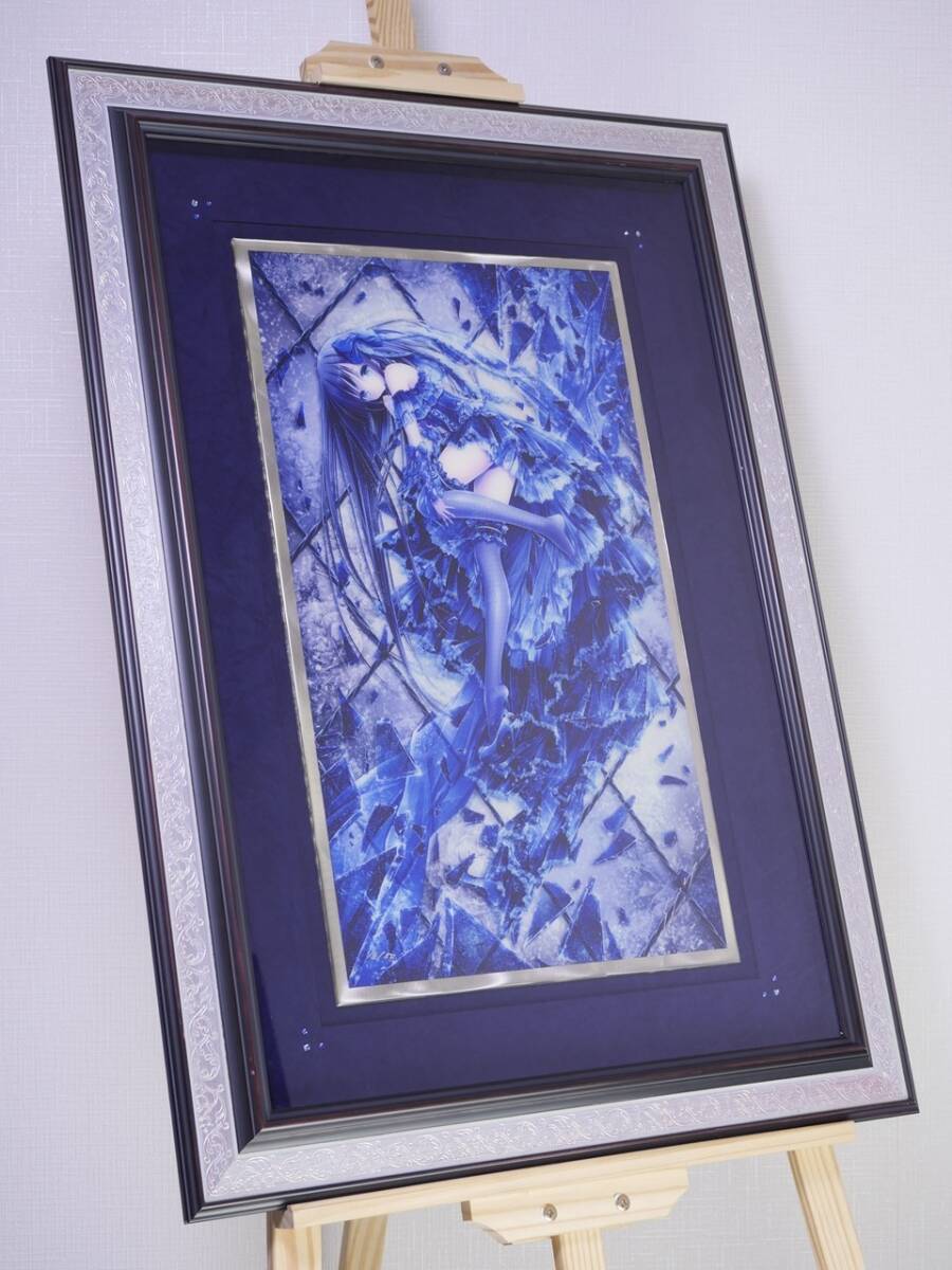 美術品】∇花∇【天野喜孝】作 リトグラフ美人画『ティターニア』ED.13