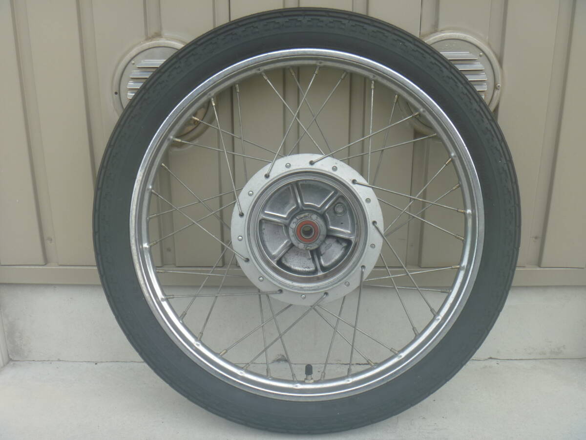 中古】HONDA スーパーカブ90 カスタム 12インチ化 リアホイールセット 