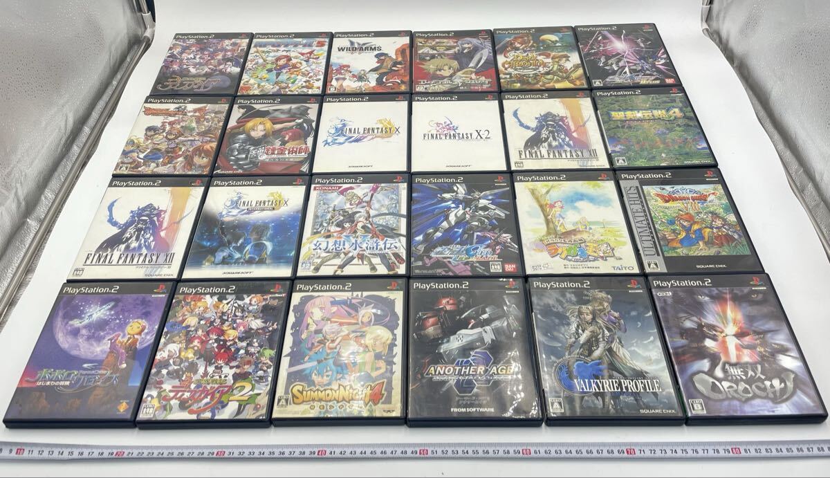 プレイステーション プレイステーション2ソフトまとめ売り。32本