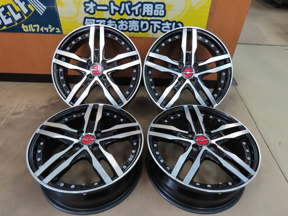 AME SHALLEN シャレン ディッシュ☆16インチ 5J +45 PCD100☆ワゴンR