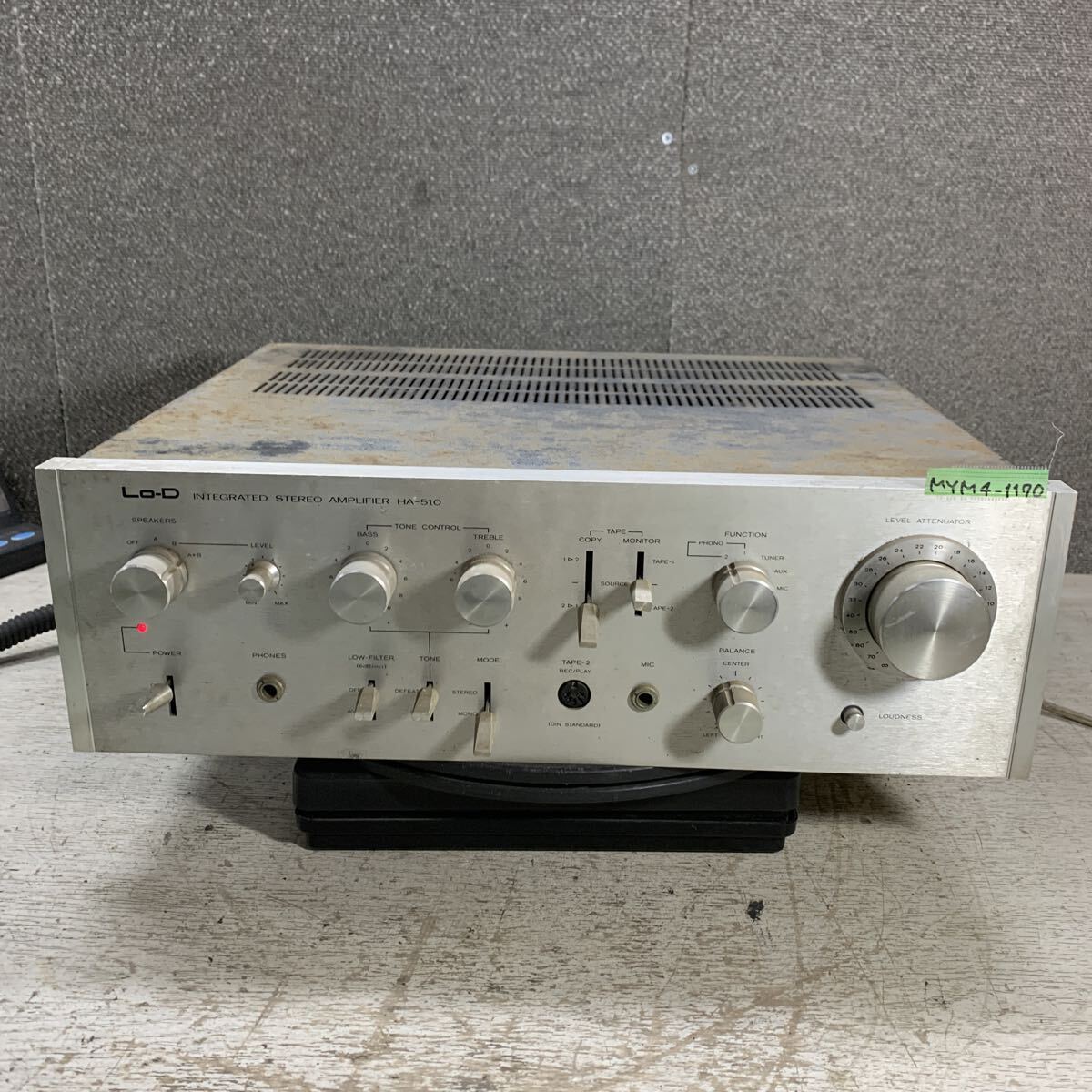 日立 Lo-D ビンテージ アンプ HITACHI STEREO POWER AMPLIFIER MODEL