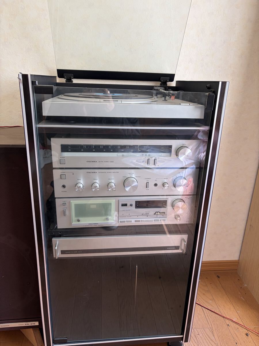 AWD09149 ジャンク デノン デンオン DENON SC-50 ペア アンプ内蔵