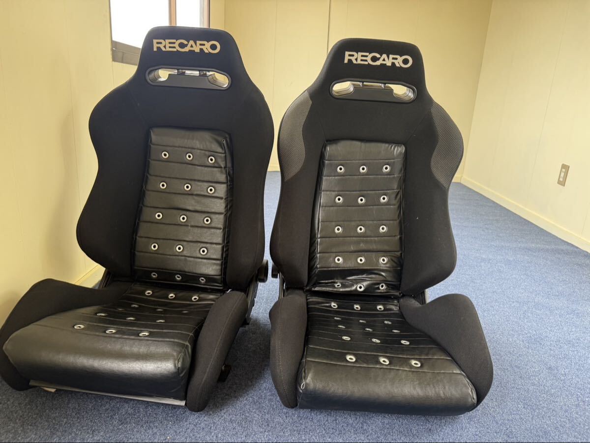 中古】JB23W ジムニー にポン付け Keiワークス純正 レカロシート 運転
