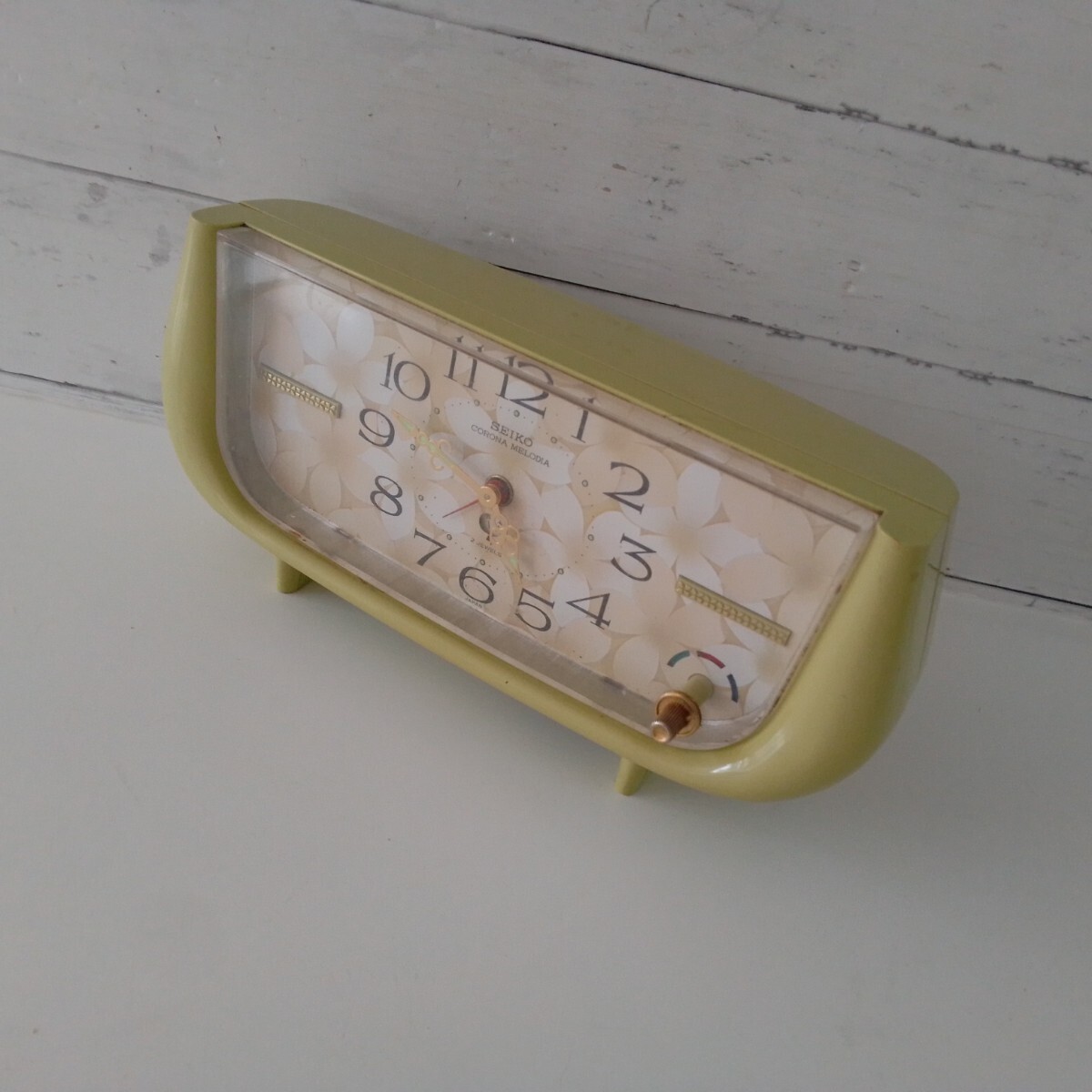 ○ふ5-69 SEIKO セイコー Melodia メロディア 目覚まし 置時計 7種の