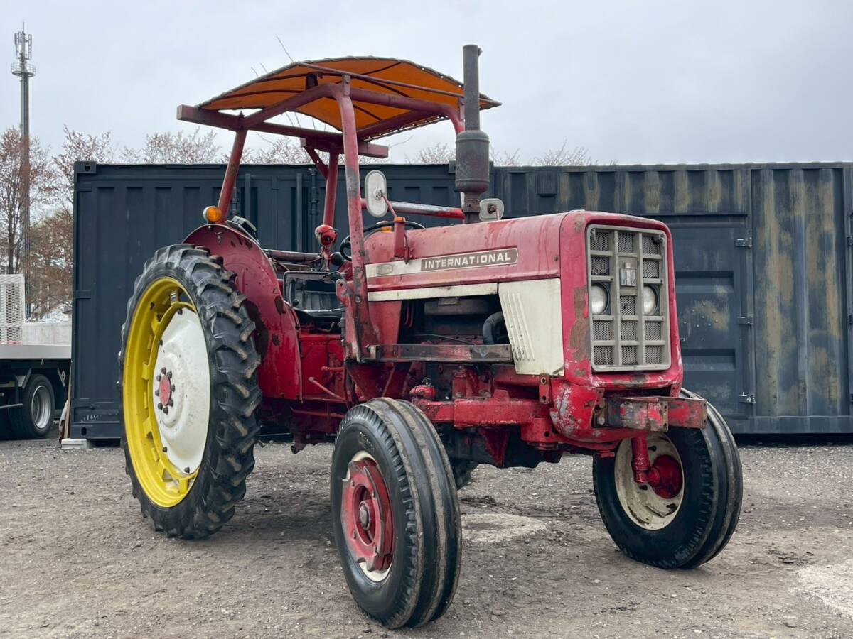 福島県発!! 小松インターナショナル トラクター 576AD 4WD 中古 売切