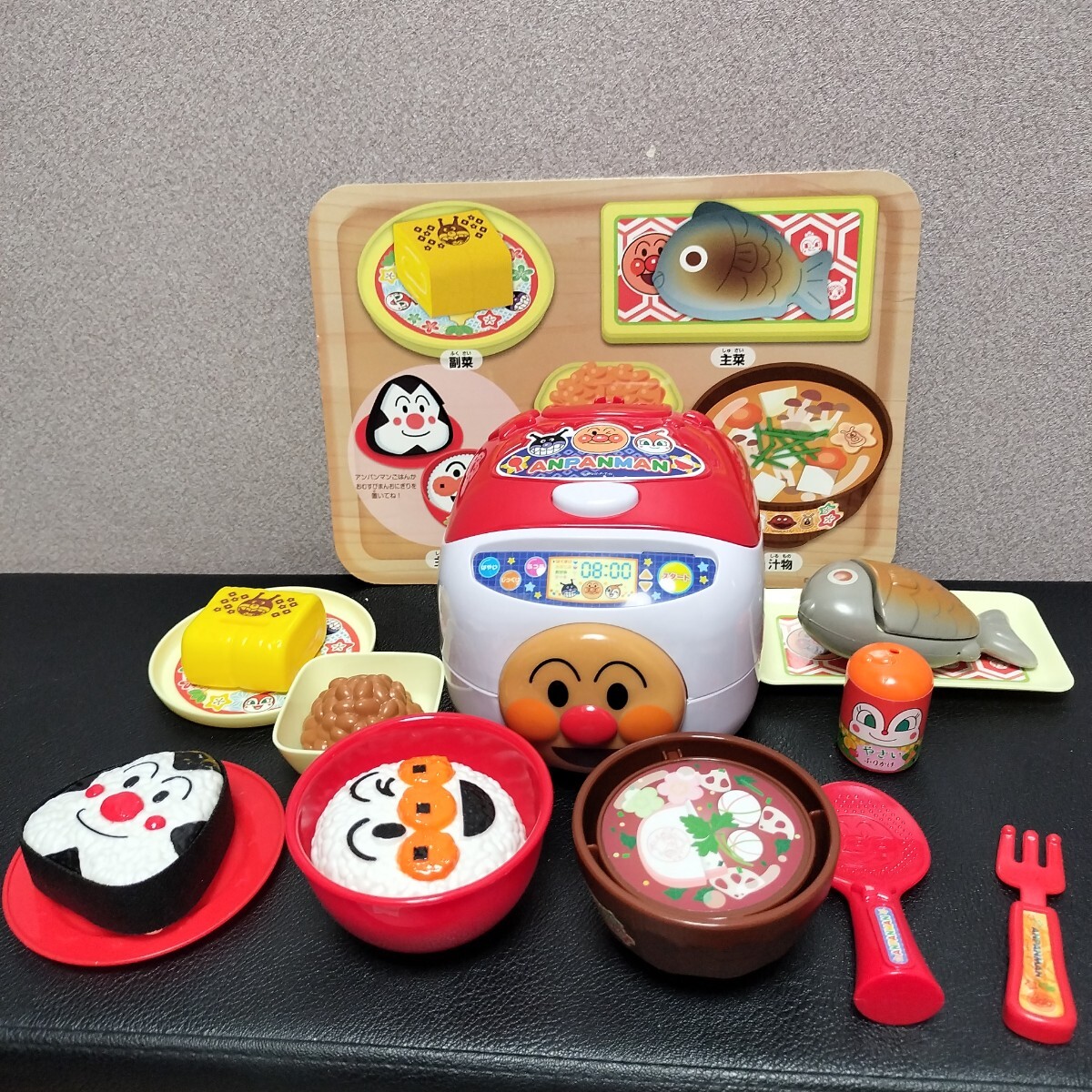 中古】◇レア♪アンパンマン ままごと トントンいろいろセット◇の落札 