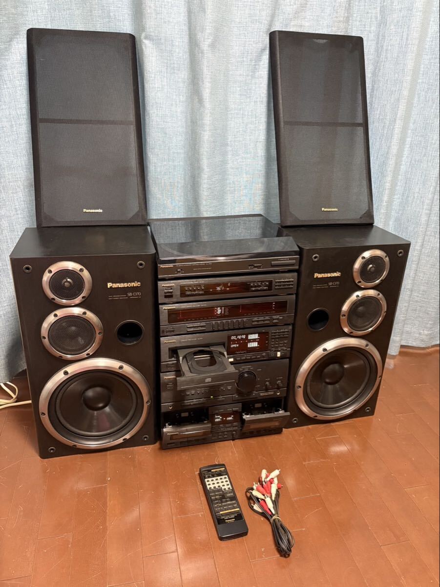 ☆ジャンク品☆【パナソニック】システムコンポ スピーカーセット ST