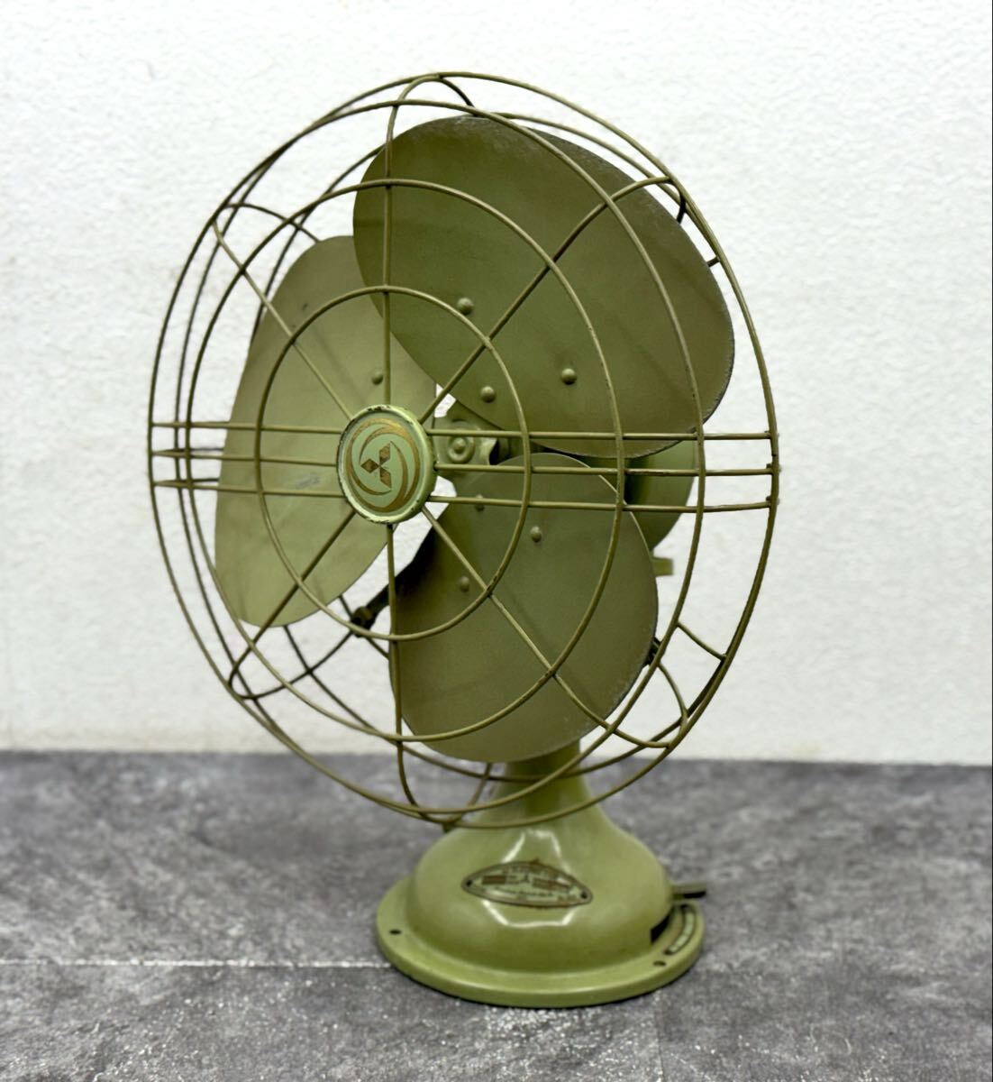 傷や汚れあり】動作品□MITSUBISHI 三菱 扇風機 3枚羽 R30-X8 DELUXE