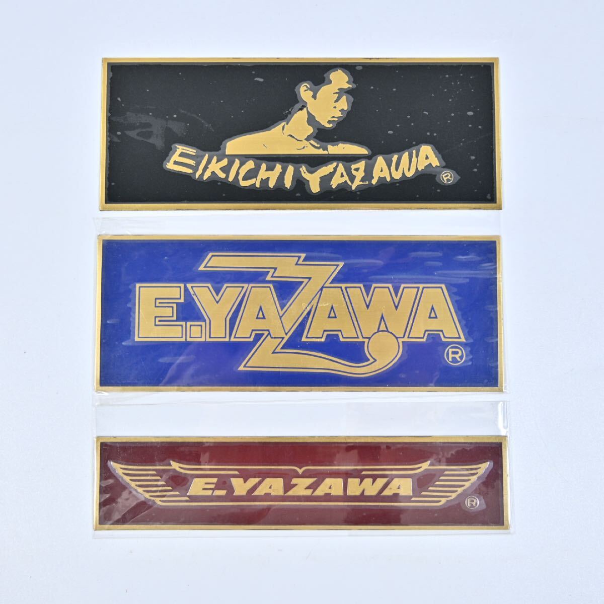 新品】☆矢沢永吉 E.YAZAWA 非売品特典【ステッカーシート】未使用黒白