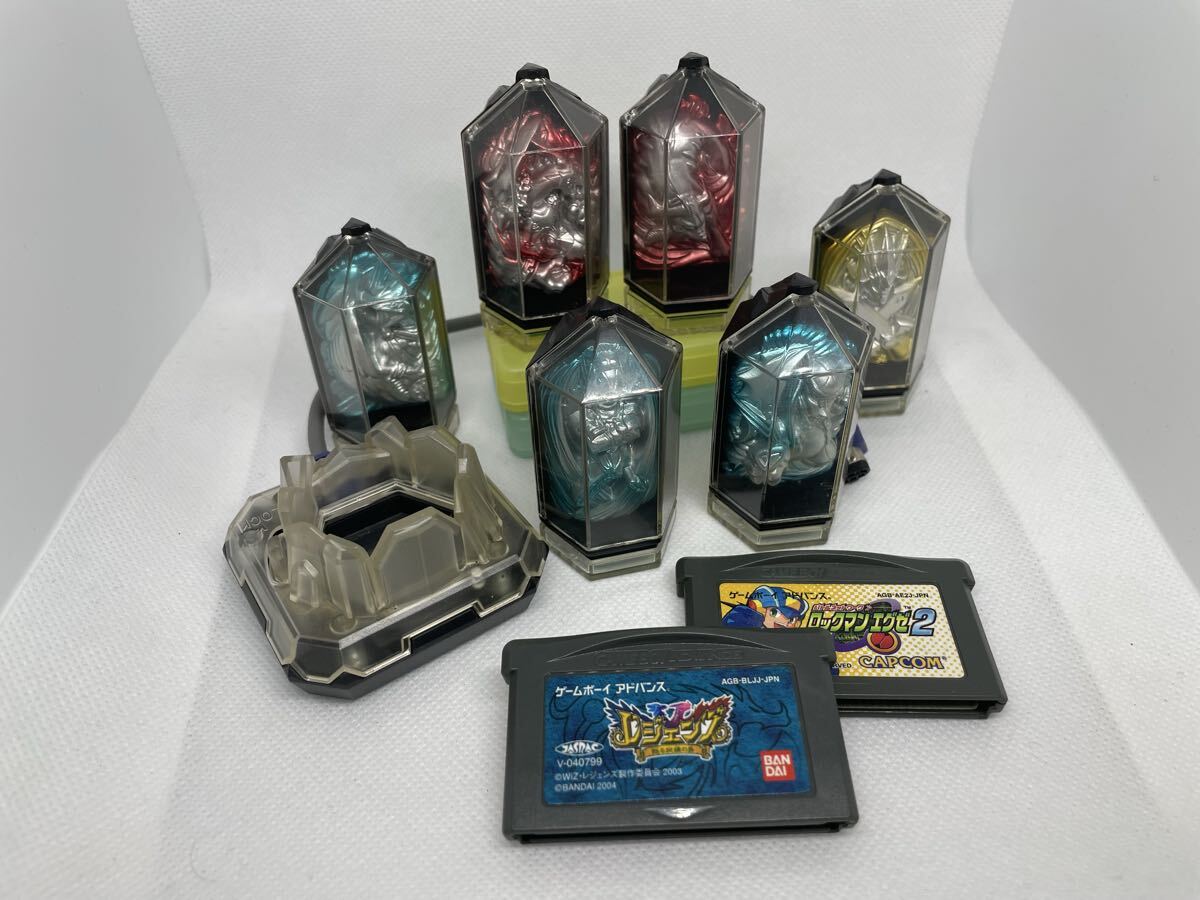 MX5◇GBA バンダイ レジェンズ 甦る竜王伝説 ソウルドール×7+GBA専用