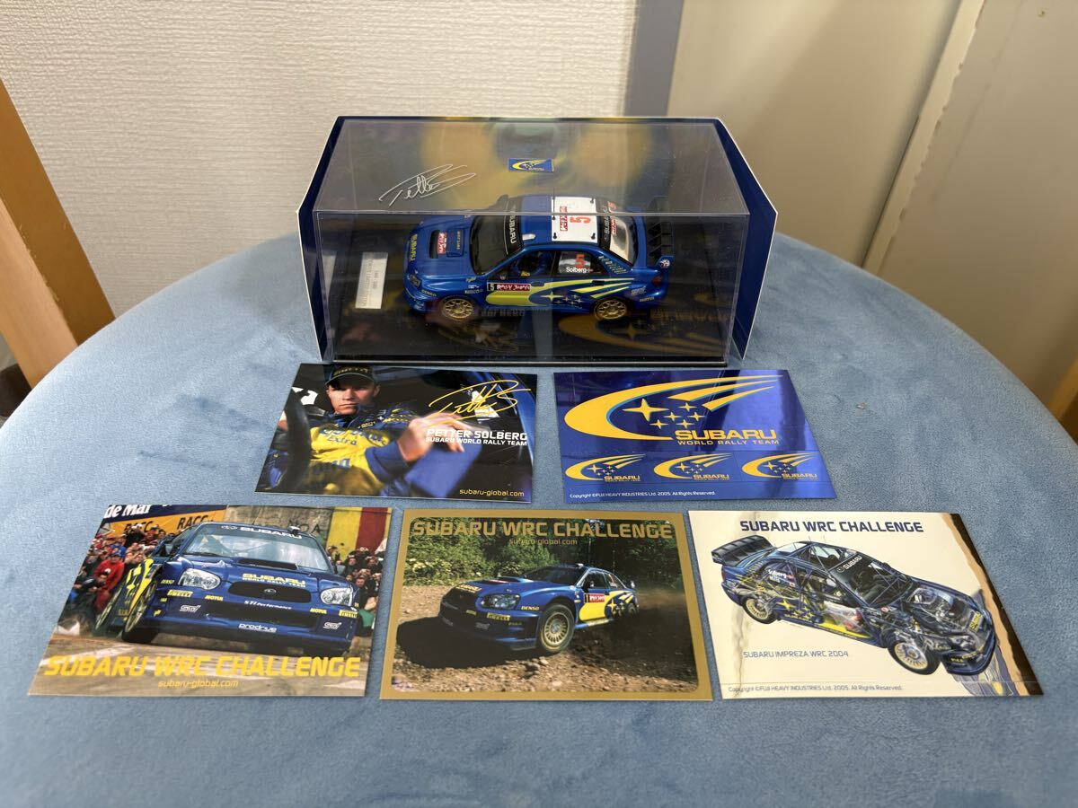 未使用】 廃盤 未使用 2004年 WRCラリー 世界選手権 ラリージャパン
