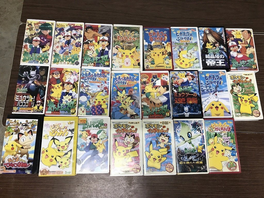 VHS ジャンク ポケットモンスター ビデオテープ 12本セット ミュウツー