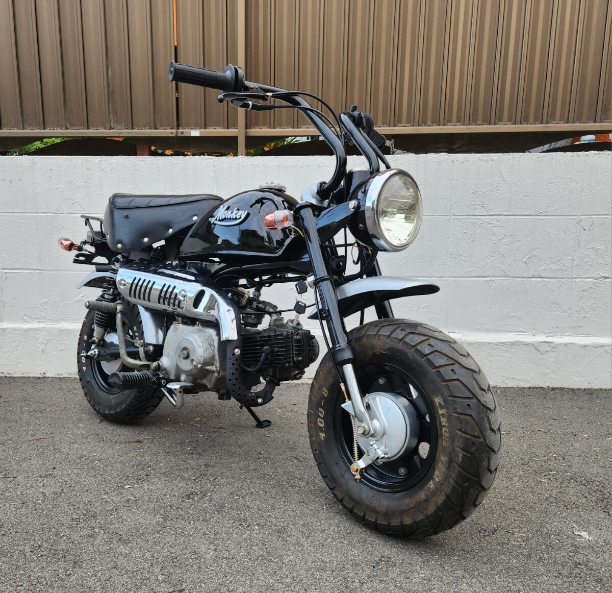 中古】 モンキー AB27 88cc Z2ブラック爆発仕様 車高短 極上 の落札