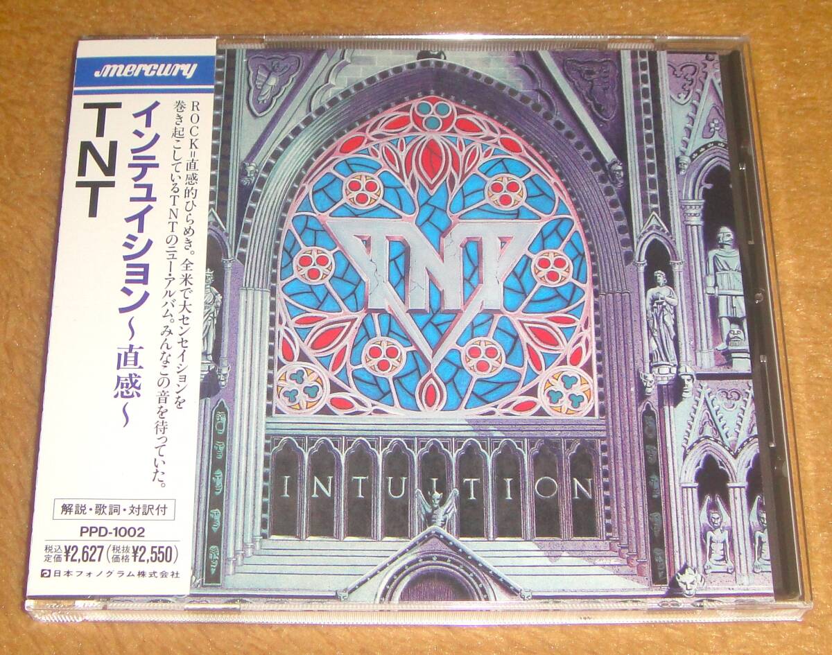 ☆TNT☆インテュイション☆INTUITION☆旧規格盤☆PPD-1002☆帯付、国内 