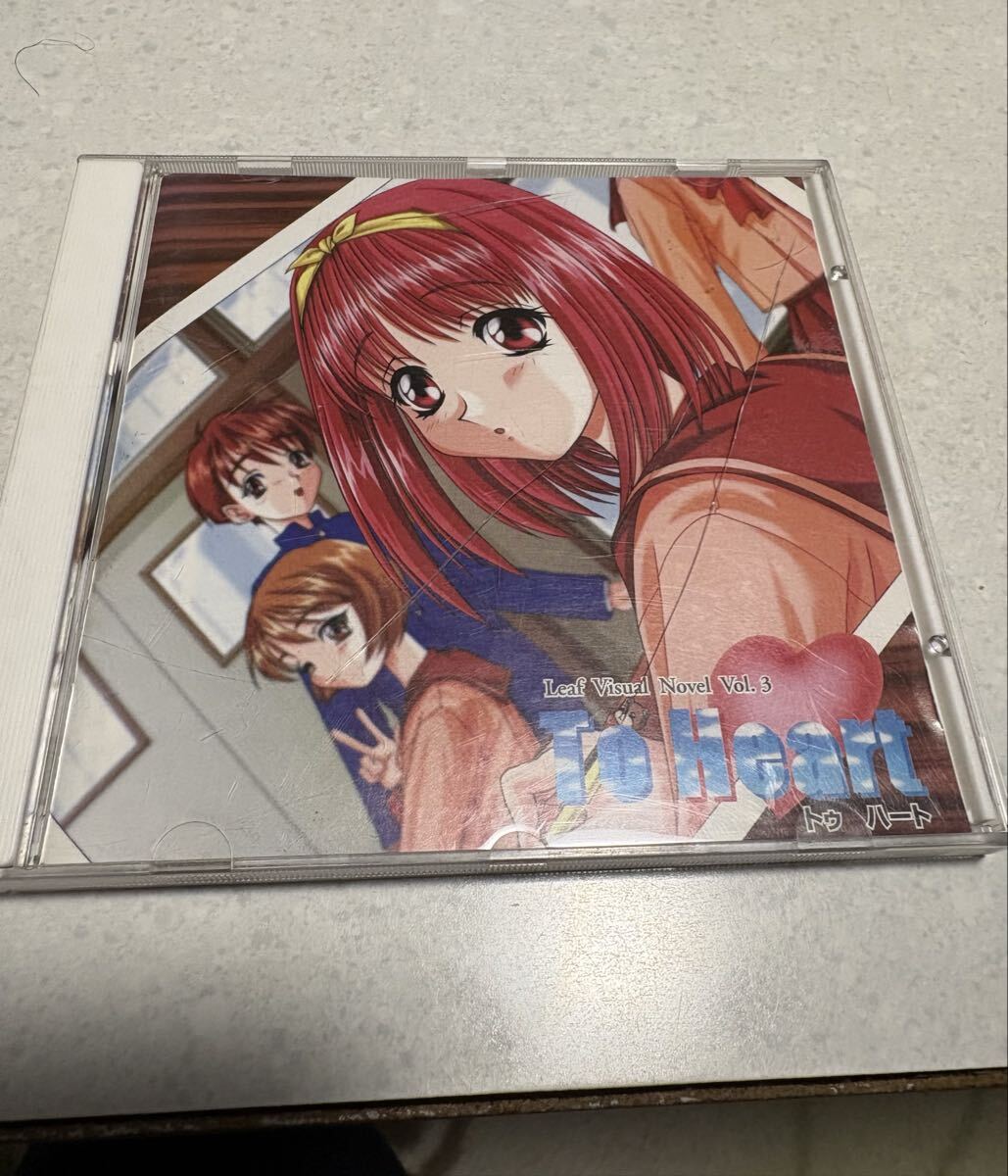 To Heart トゥハート Leaf Visual Novel Vol.3 For Windows 95の落札