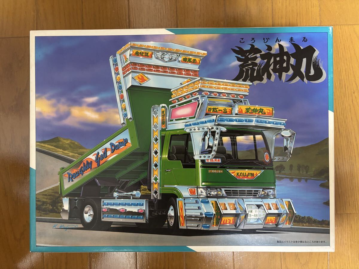新品】未組立 大型デコトラ No.64 伊呂波丸 いろはまる 1/32