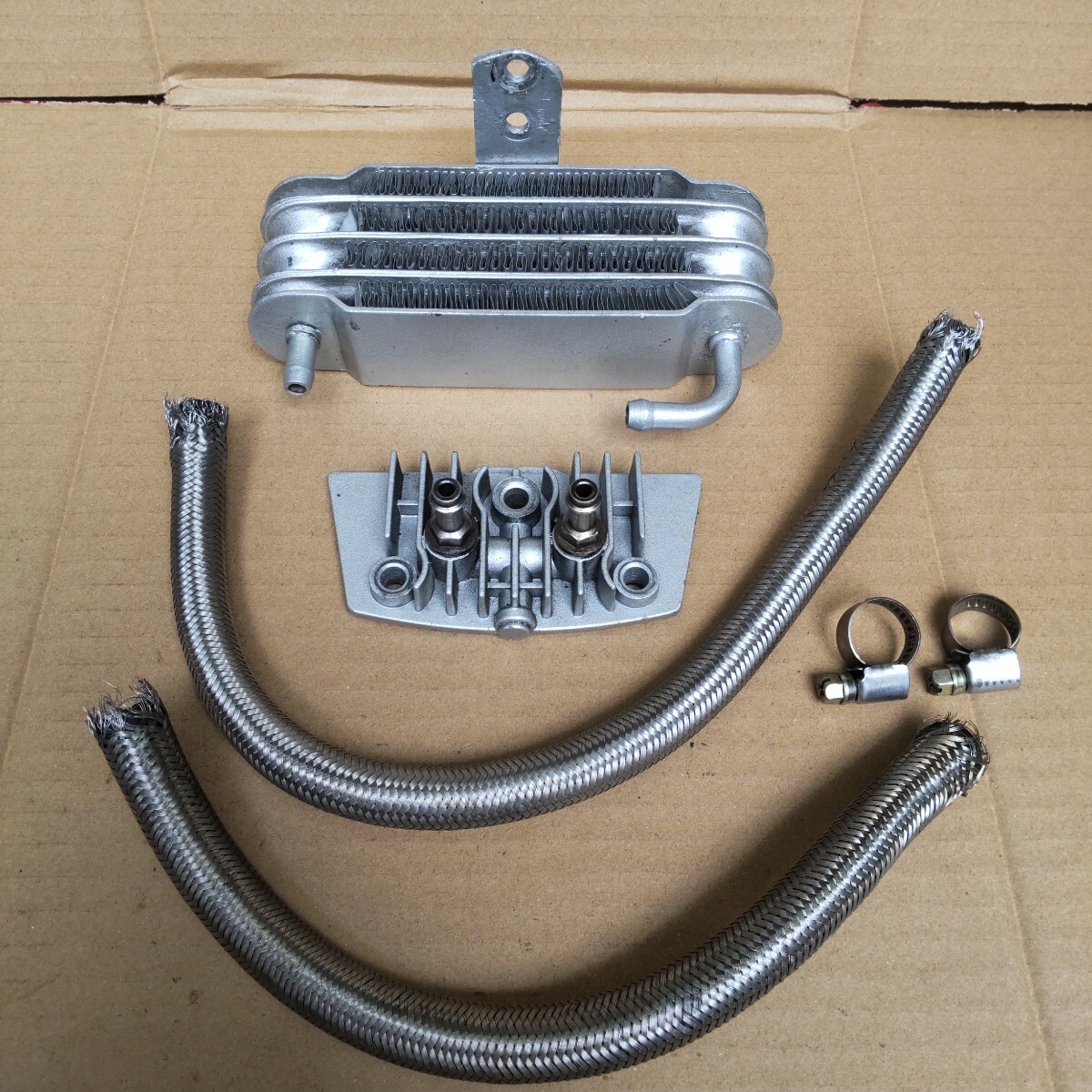 XR250R ME06 純正オイルクーラー モンキー エイプ XLR250 VMXの落札