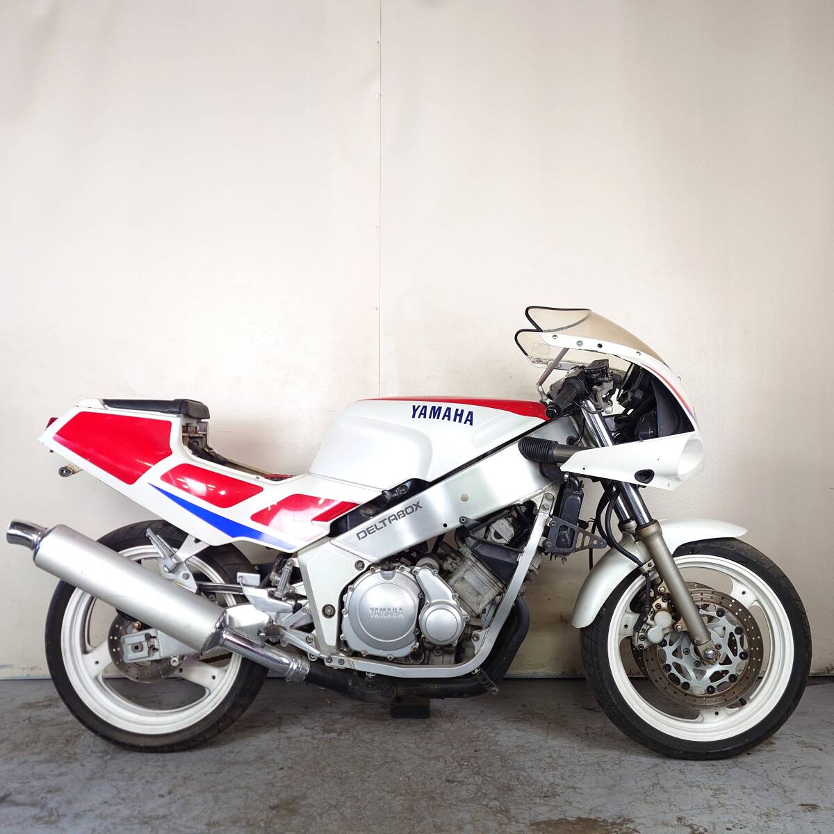 YAMAHA RZ50 5R2】レストアベース エンジン始動OK 鍵有 書類有 水冷 2