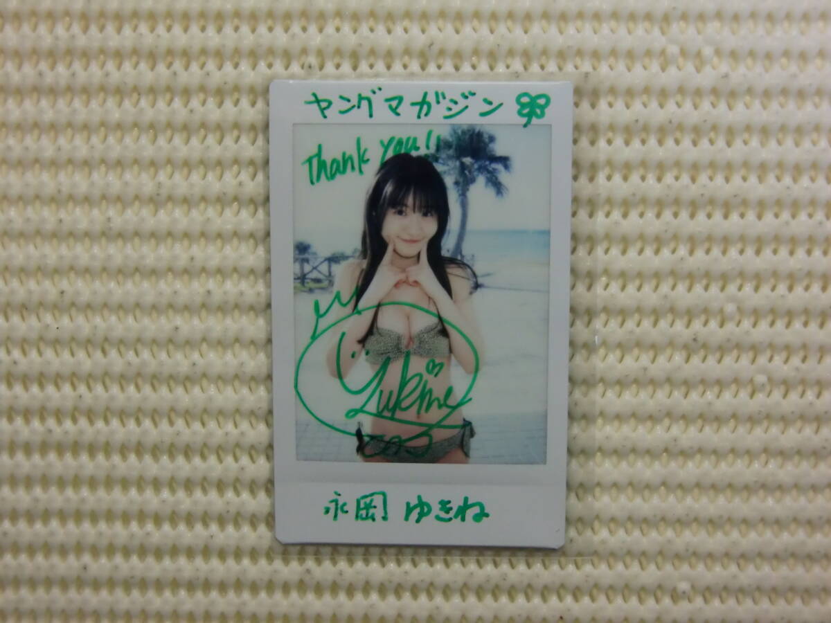 桜庭ななみ さん 直筆サイン 色紙 雑誌 読者プレゼント 当選品の落札
