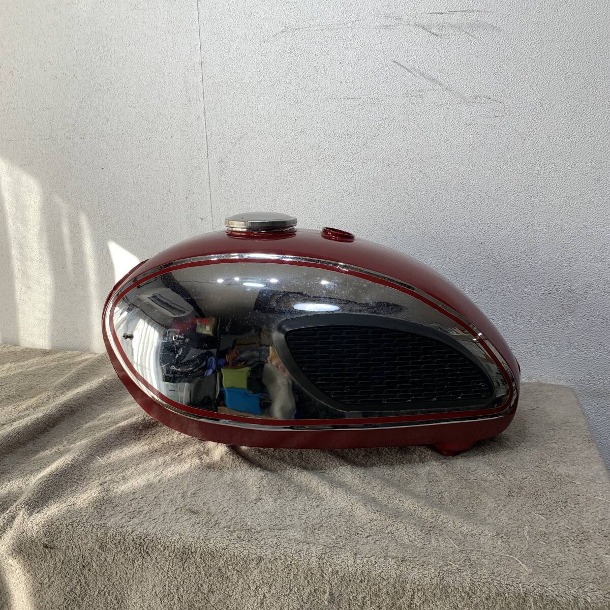 純正】美品 カワサキW1 W1S W1SA W3 タンク フューエルタンク KAWASAKI