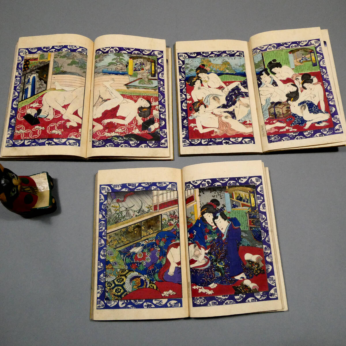 肉筆春画巻」12図1巻｜和本 古典籍 浮世絵 春画 艶本 秘画の落札情報