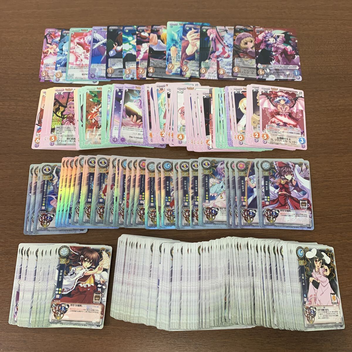 東方雅華乱舞 カードダス 全キラカードのみ 東方Project