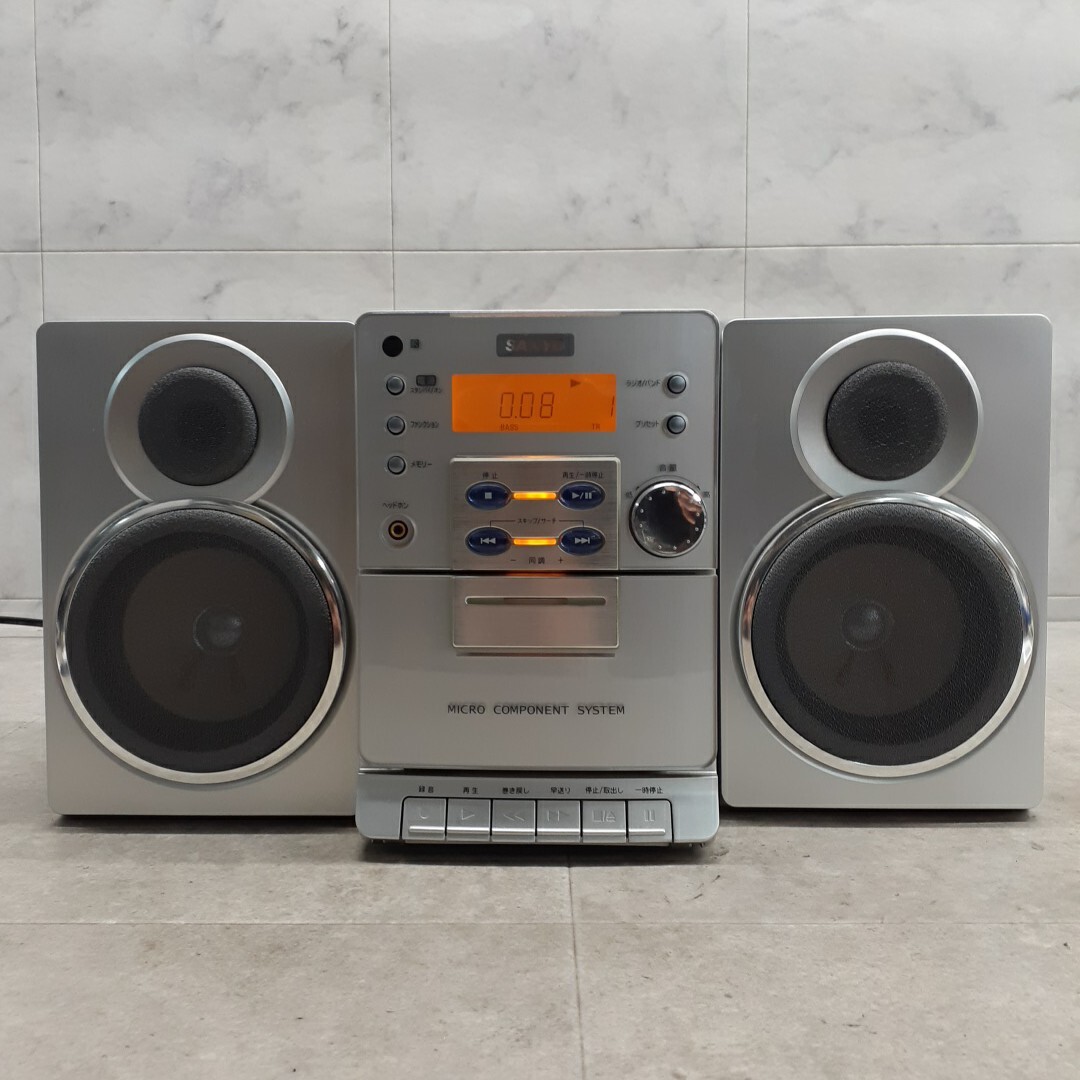 ソニー SONY MDマイクロコンポ HCD-J300 カセット CD MD コンポ ラジオ