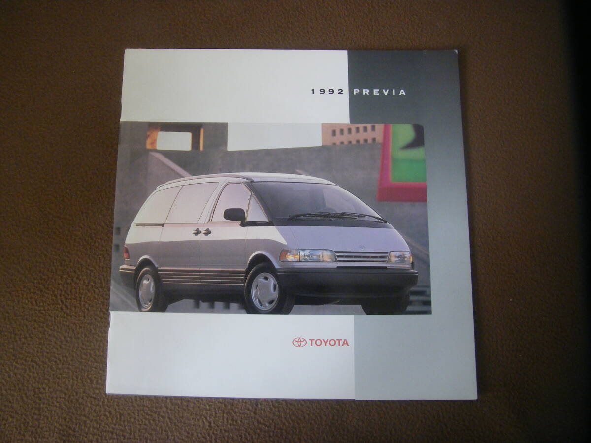 希少車種】平成9年式 海外トヨタ PREVIA(エスティマ左ハンドル)の落札