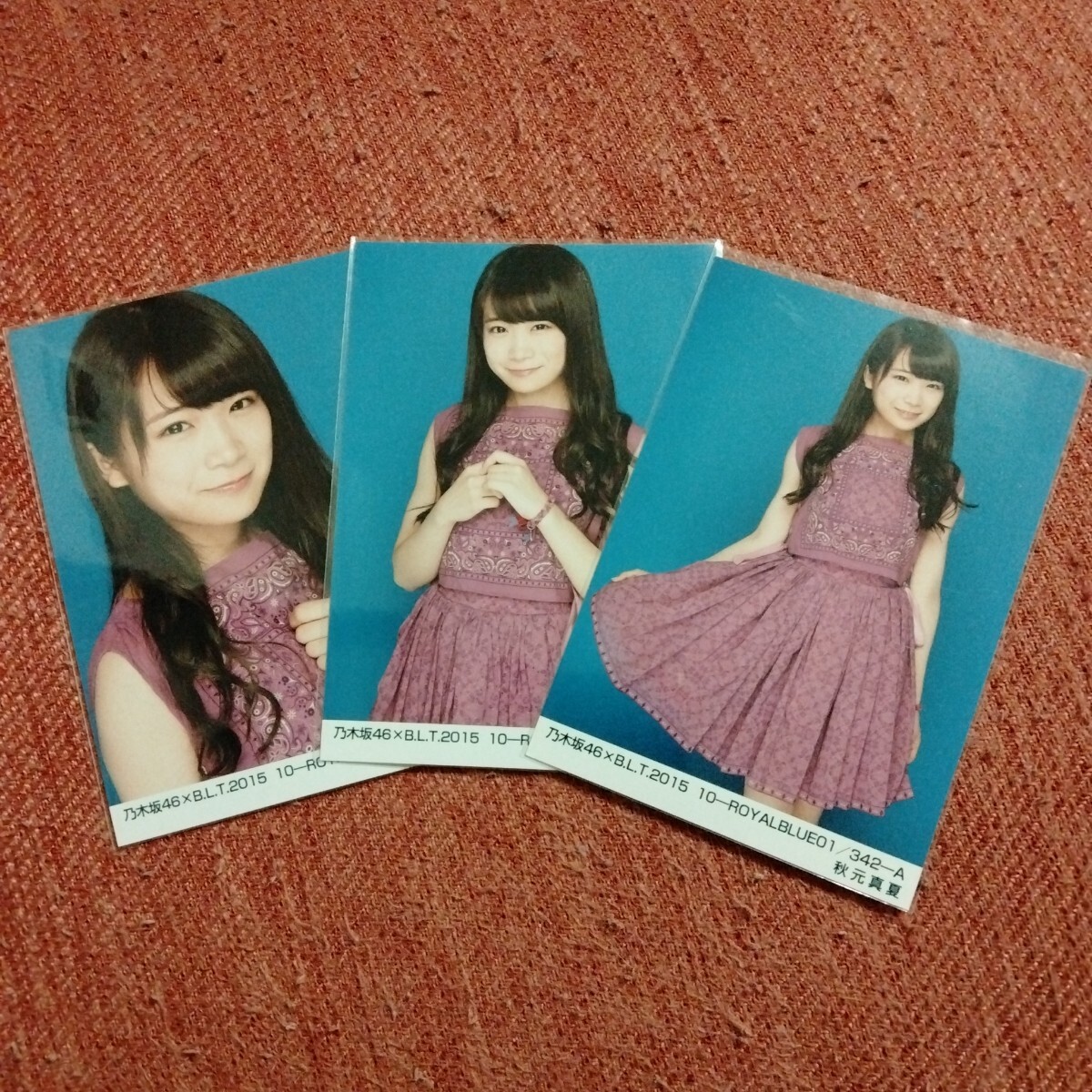 超貴重）最初期 元乃木坂46西野七瀬さん直筆サイン入り生写真 第一弾