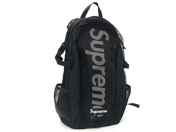 Supreme ナップサック ボックスロゴ ブラック 黒 シュプリーム BOXロゴ