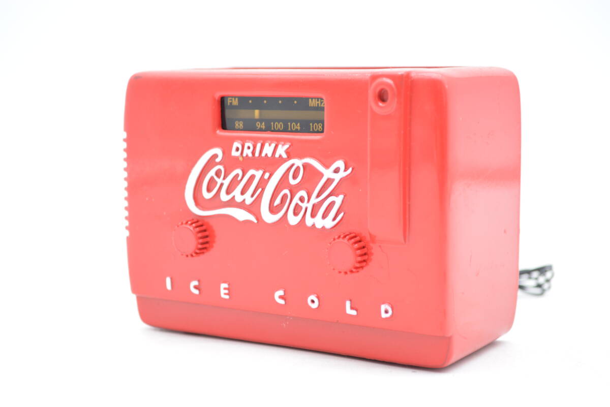 中古】コカ・コーラCoca-Cola クーラーボックス☆ステレオCDラジオ