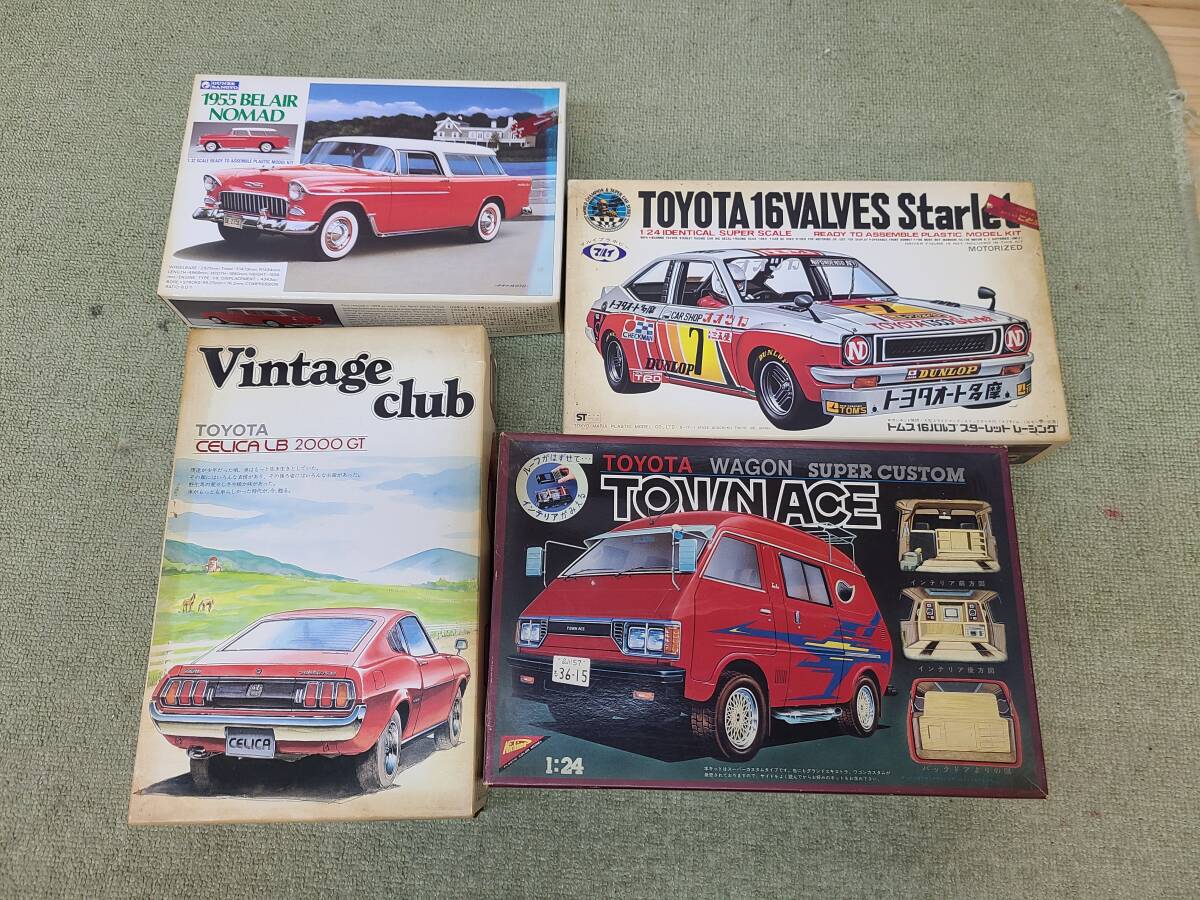 中古】1/24・トヨタ・セリカ・ダルマ・族車・完成品・昭和レトロ 
