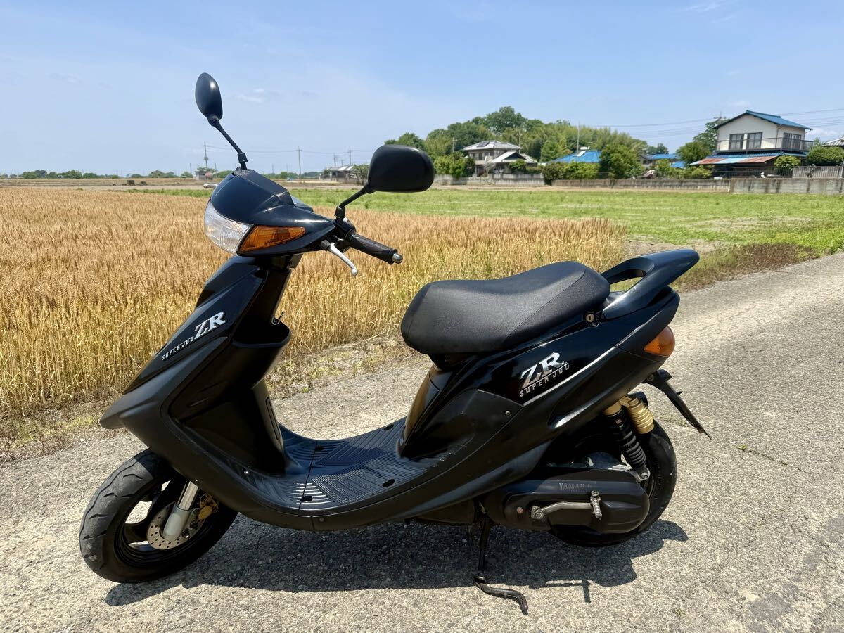 ジョグ　超低走行車、美品 島根県 全国配送可能 スーパージョグZ 超低走行 走りの2スト セル1発