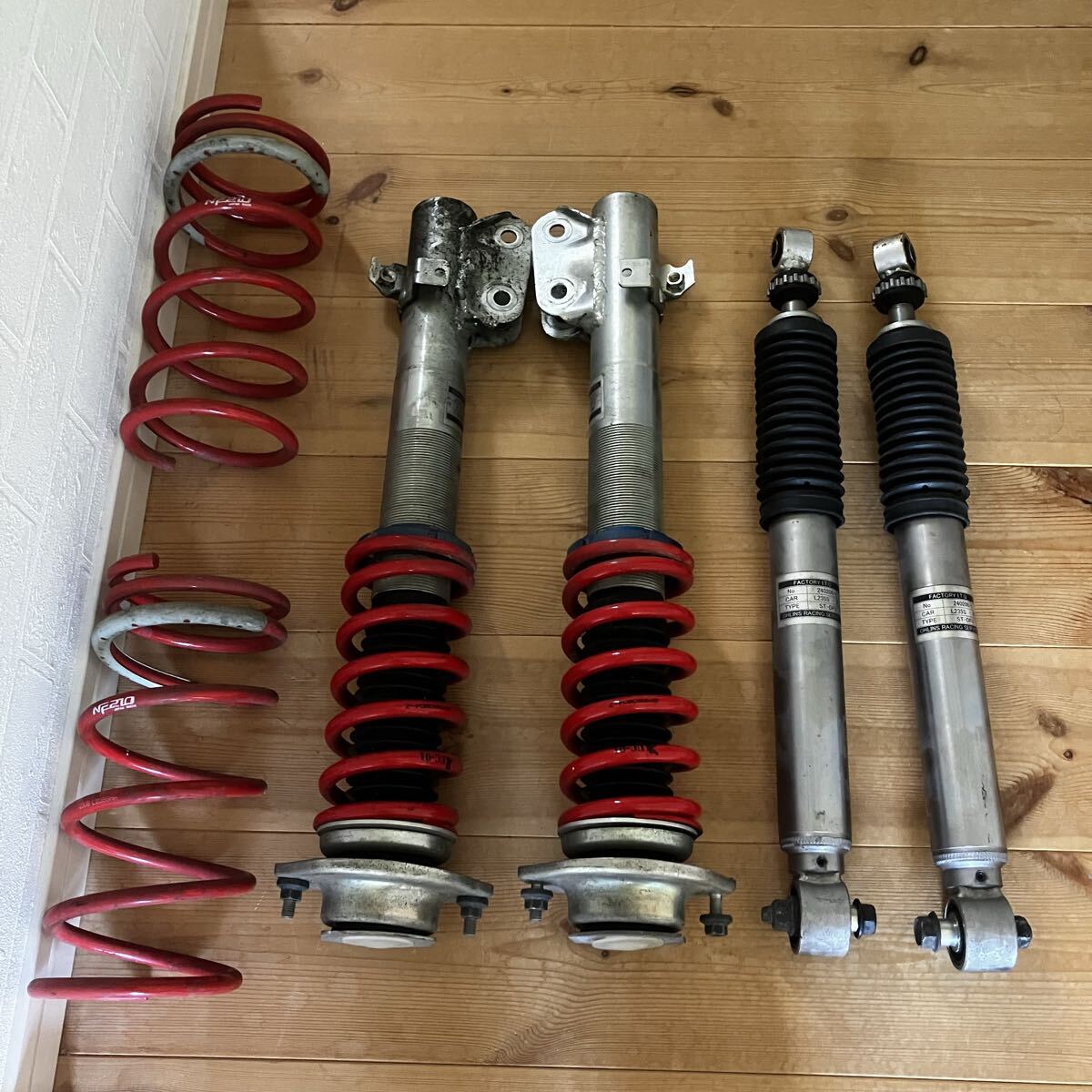 レガシィ BP BL BE BH SUPER OHLINS PCV スーパーオーリンズ 全長調整