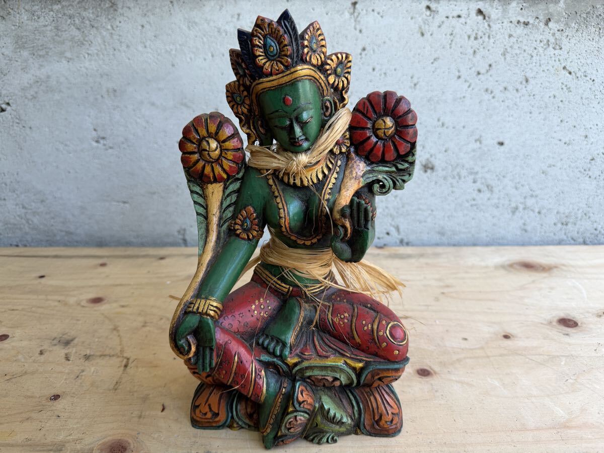 ☆ チベット仏教 お面 仮面 魔除け 彫像 彫刻 閻魔様 インテリアの落札