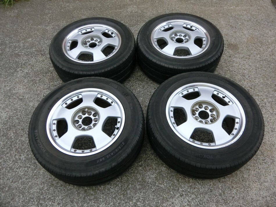 ディッシュ 16インチ ザウバー 深リム Zauber 5H-114.3 中古 8J+48 7J+ 
