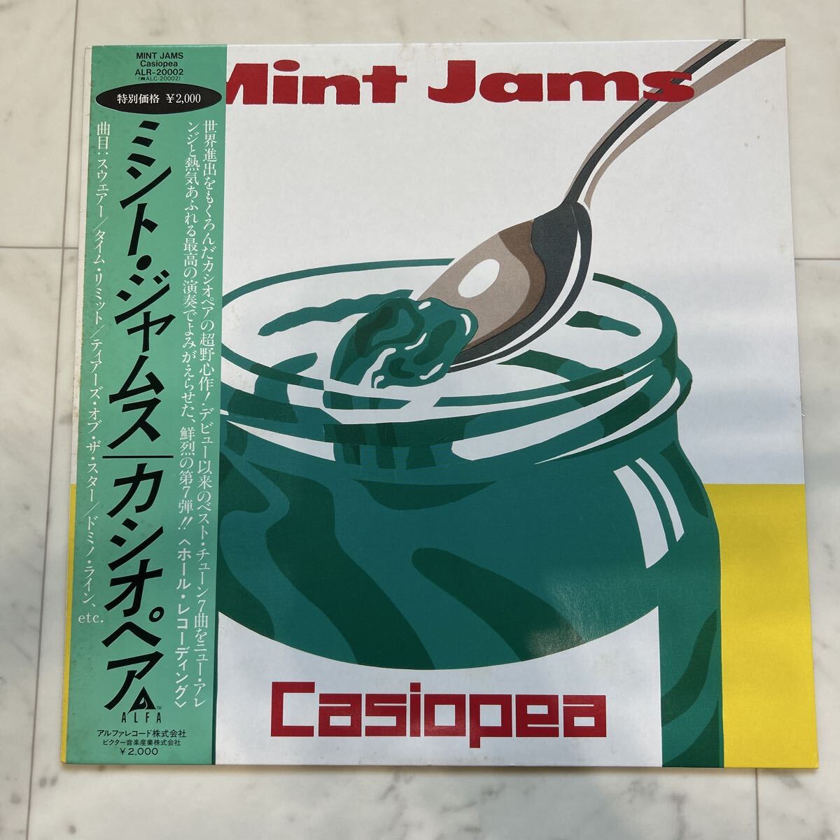 やや傷や汚れあり】◇CASIOPEA【MINT JAMS】カセットテープ ALC-20002