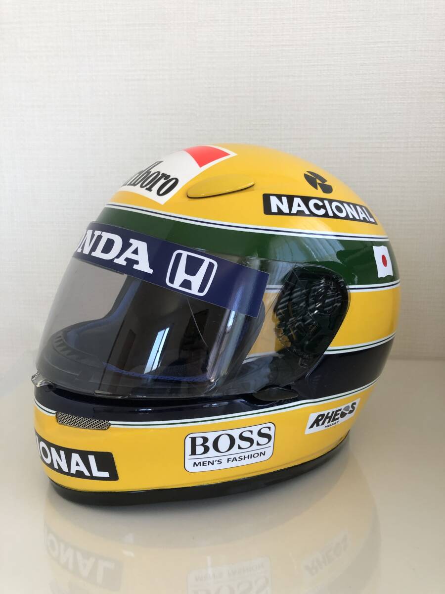 アイルトン・セナ レプリカヘルメット 91年ブラジルGP仕様 GP-2K M