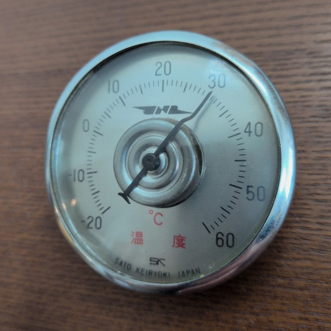 新品】□□E 未使用品 鉄道グッズ 国鉄 JNR 車内温度計□□の落札情報